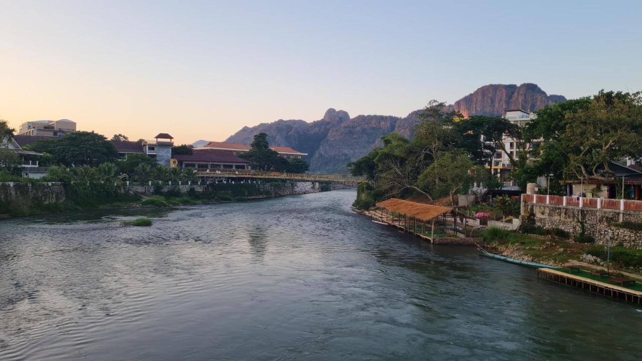 Pasanchai Bungalow Vang Vieng Extérieur photo